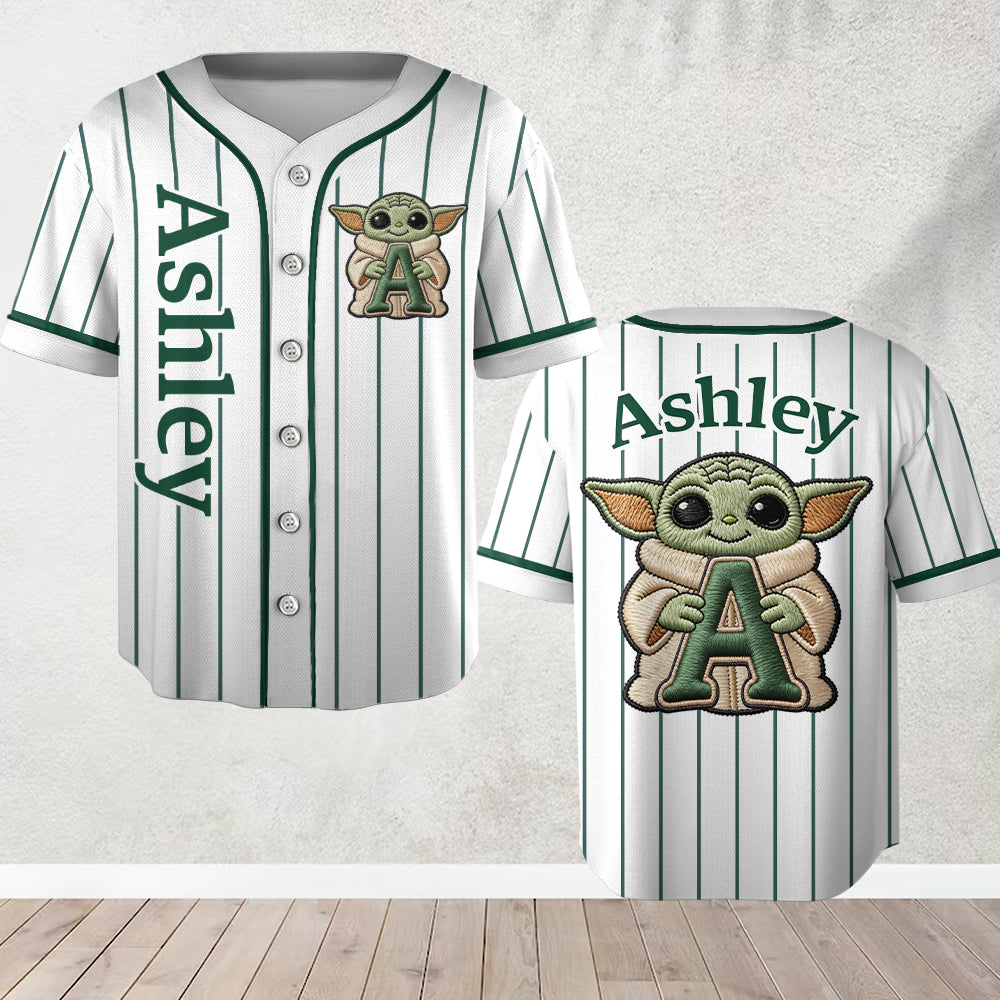 Personalized Galaxy Character Baseball Jersey Custom Name Gift Baseball Jersey GradoCreations