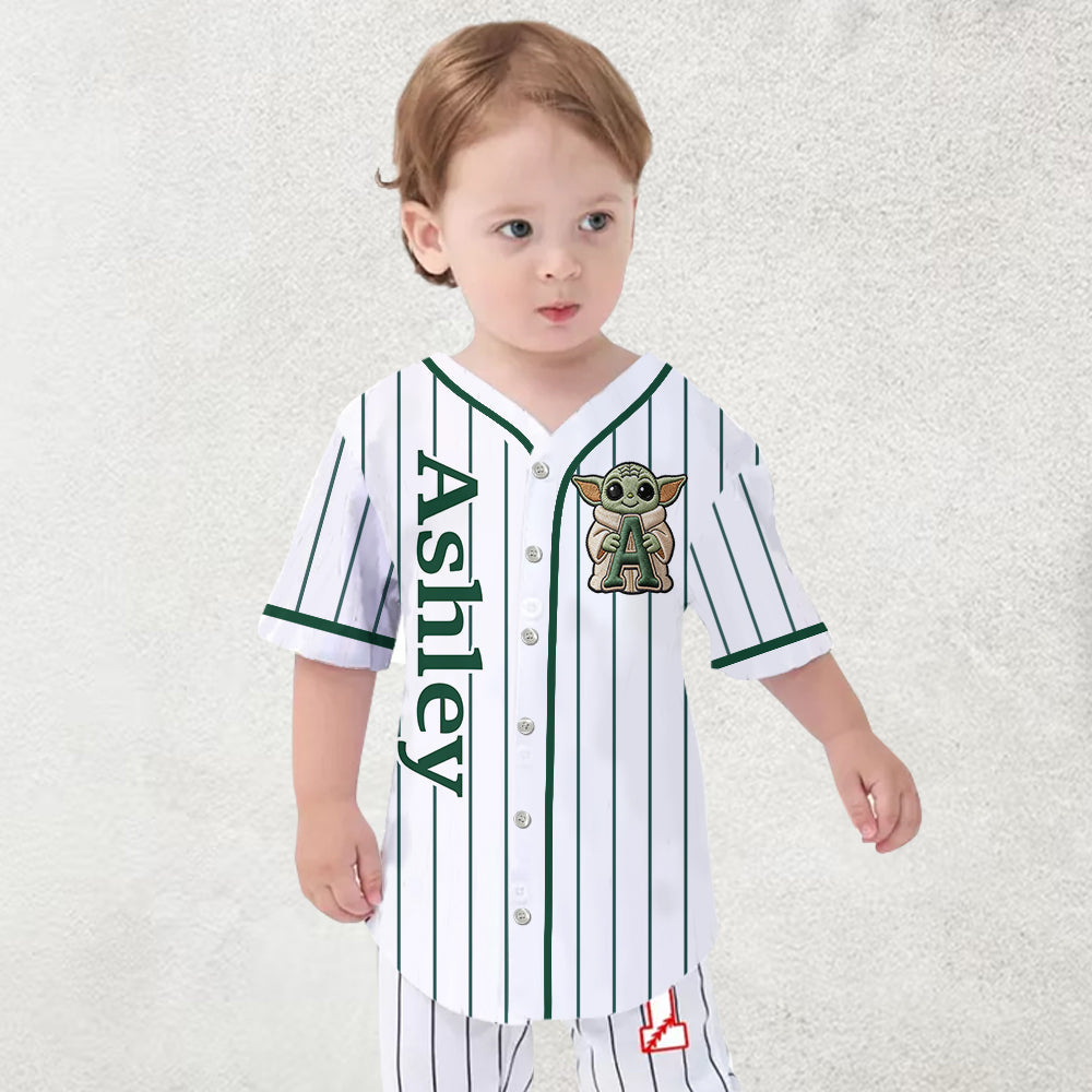 Personalized Galaxy Character Baseball Jersey Custom Name Gift Baseball Jersey GradoCreations