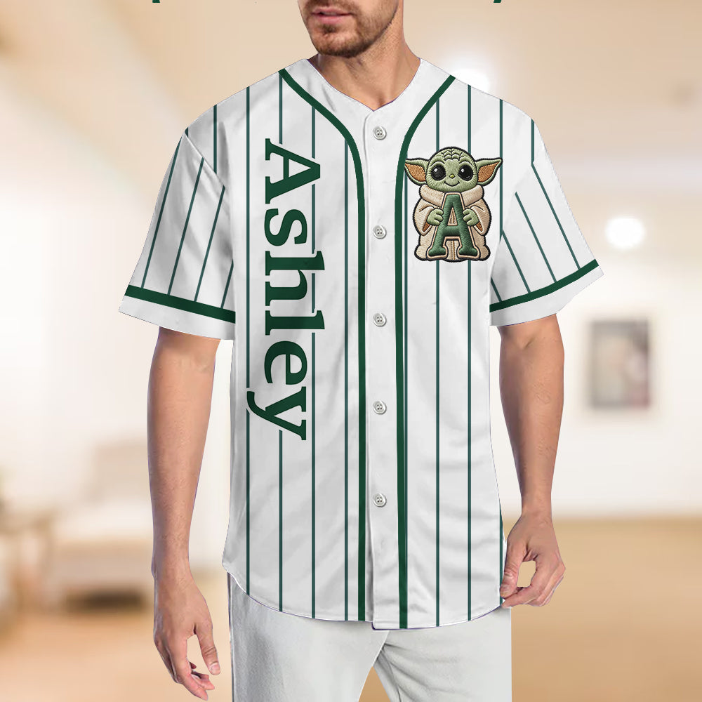 Personalized Galaxy Character Baseball Jersey Custom Name Gift Baseball Jersey GradoCreations