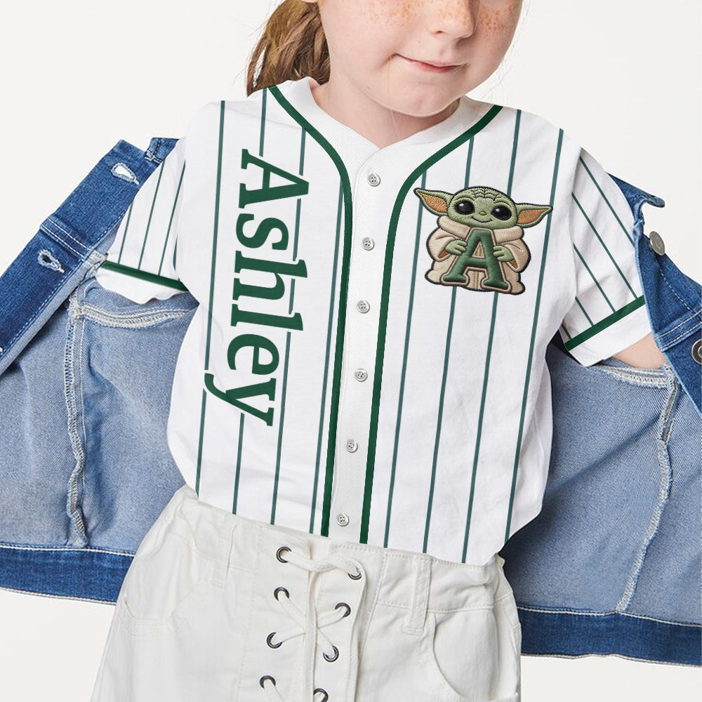 Personalized Galaxy Character Baseball Jersey Custom Name Gift Baseball Jersey GradoCreations