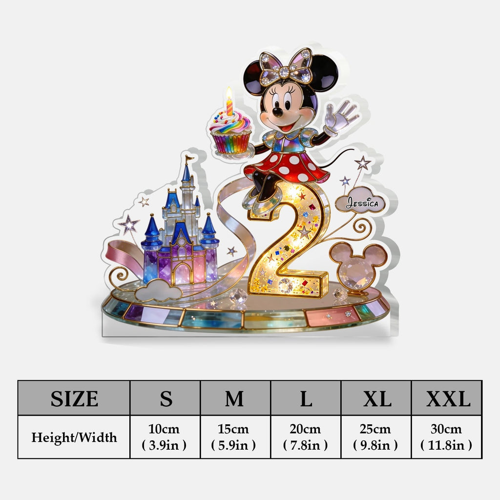 Personalized 2-Sided Acrylic Plaque Custom Gift for Birthday 2-Side Printed Acrylic Plaque GradoCreations