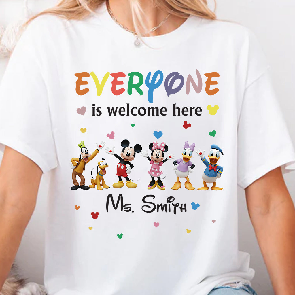 Personalized 'Everyone Is Welcome Here' T-shirt & Hoodie for Kids T-shirt & Hoodie GradoCreations