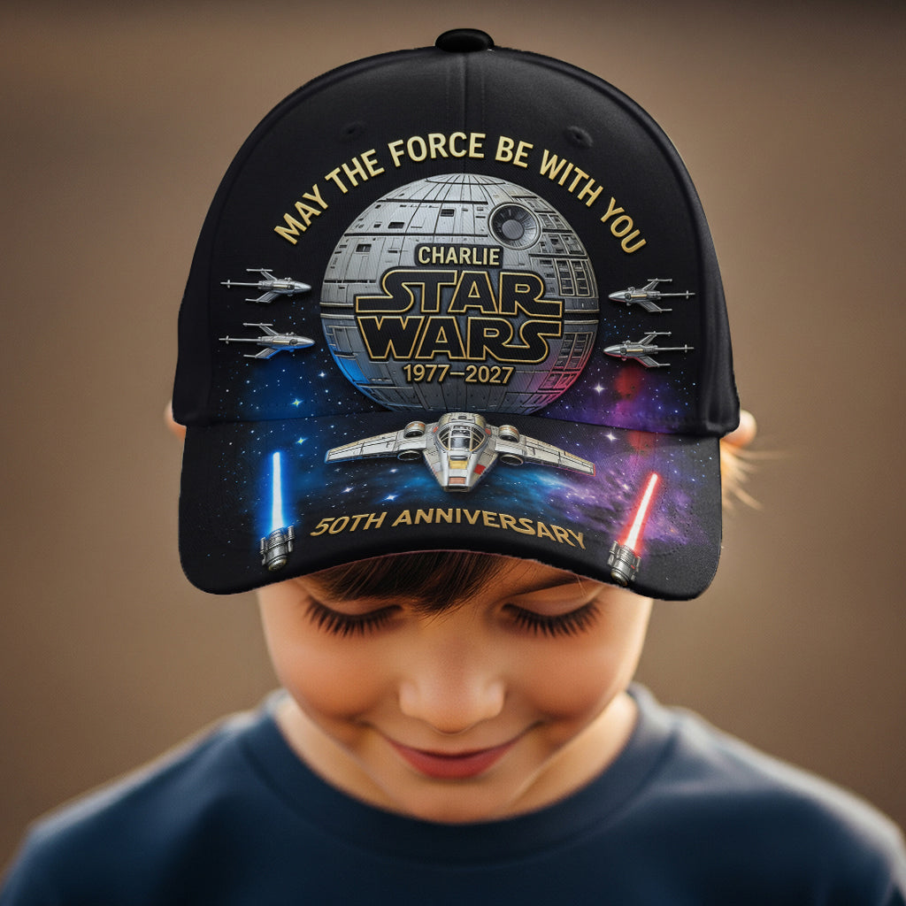 Personalized Star Wars Classic Cap 50th Anniversary Gift Classic Cap GradoCreations