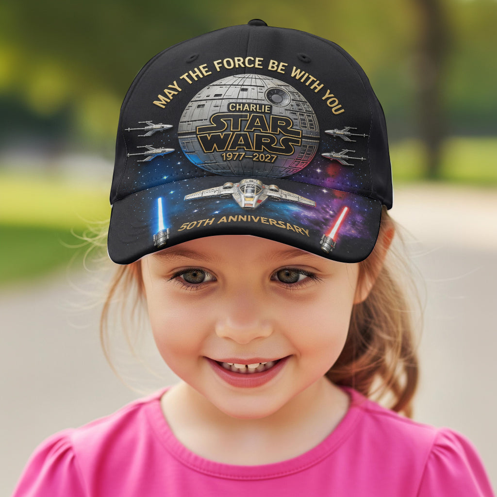 Personalized Star Wars Classic Cap 50th Anniversary Gift Classic Cap GradoCreations