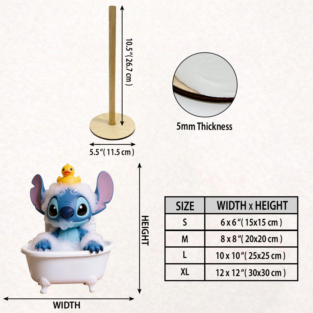 Personalized Aloha Cartoon Monster Paper Towel Stand Gift for Kitchen Paper Towel Stand GradoCreations