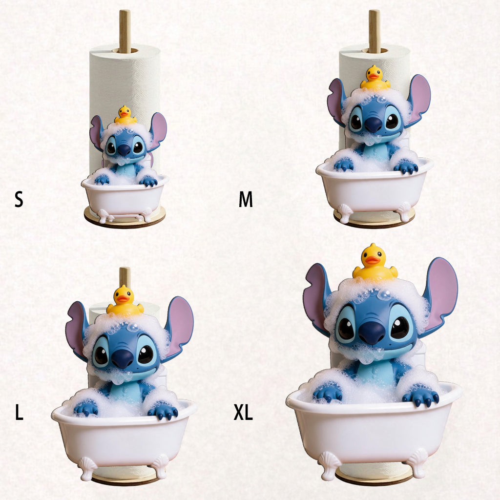Personalized Aloha Cartoon Monster Paper Towel Stand Gift for Kitchen Paper Towel Stand GradoCreations
