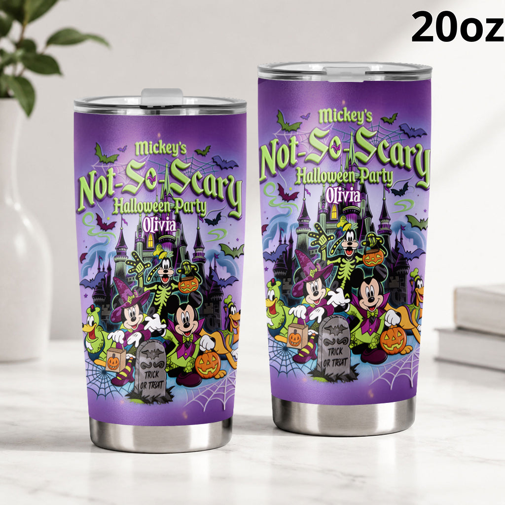Personalized Halloween Tumbler Custom Name Magic Drinkware Tumbler GradoCreations