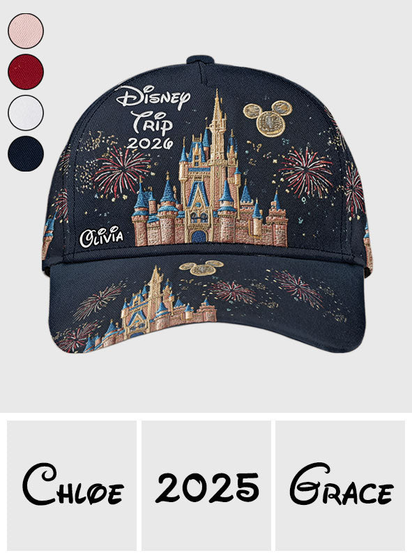 Personalized Disney Trip Classic Cap Custom Name Gift Classic Cap GradoCreations