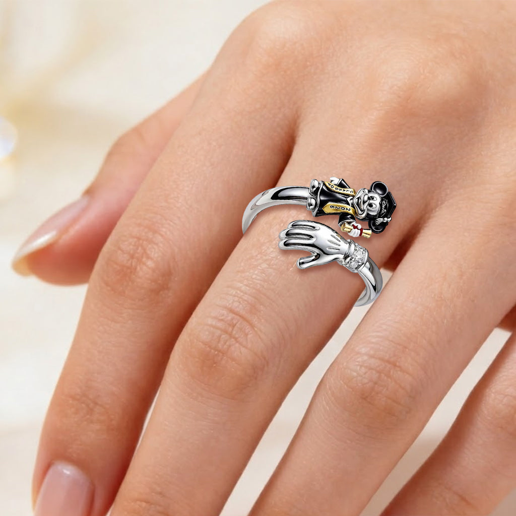 Personalized Magical Mouse Graduate Adjustable Ring Gift Adjustable Shaped Ring GradoCreations
