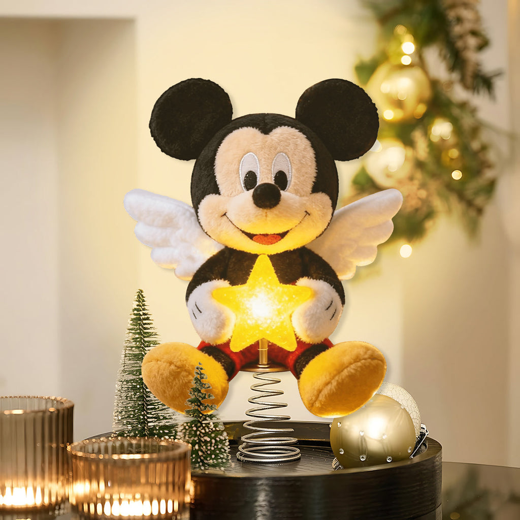 Personalized Mickey Mouse LED Light Tree Topper Holiday Decor LED Light Tree Topper GradoCreations
