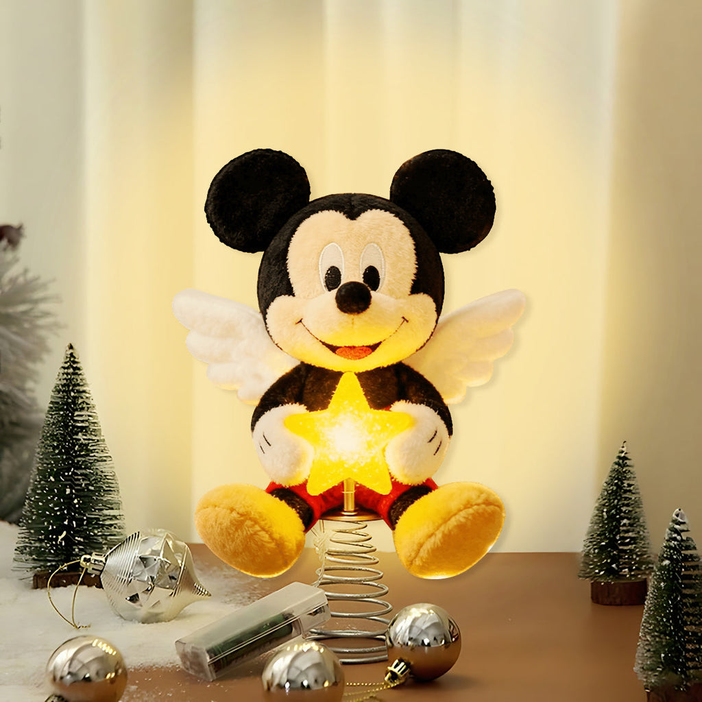 Personalized Mickey Mouse LED Light Tree Topper Holiday Decor LED Light Tree Topper GradoCreations