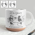 Personalized Engraved Pottery Mug Custom Name Gift for Couples Engraved Pottery Mug GradoCreations