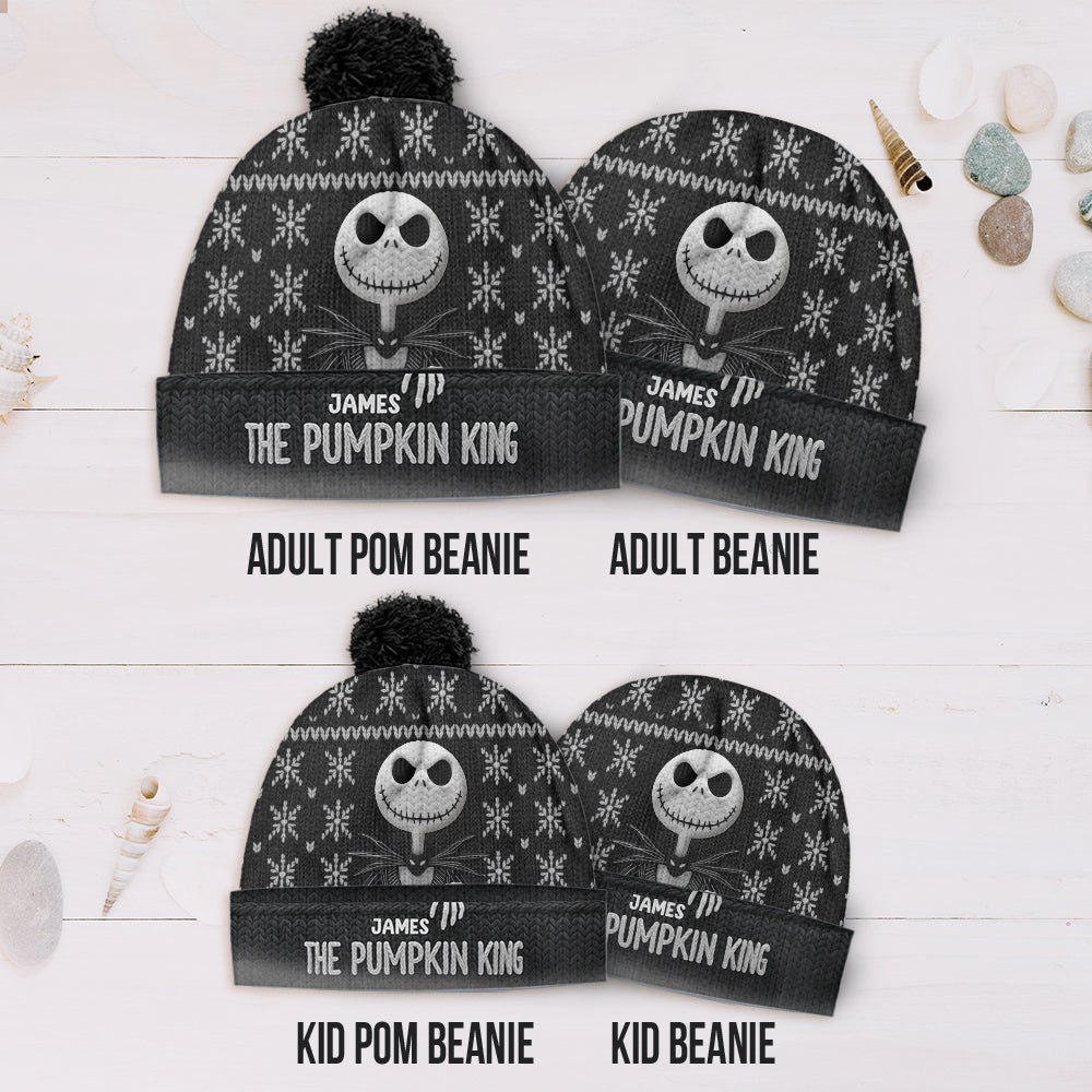 Personalized Beanie Hat Custom Name for Couples Christmas Gift Beanie Hat GradoCreations