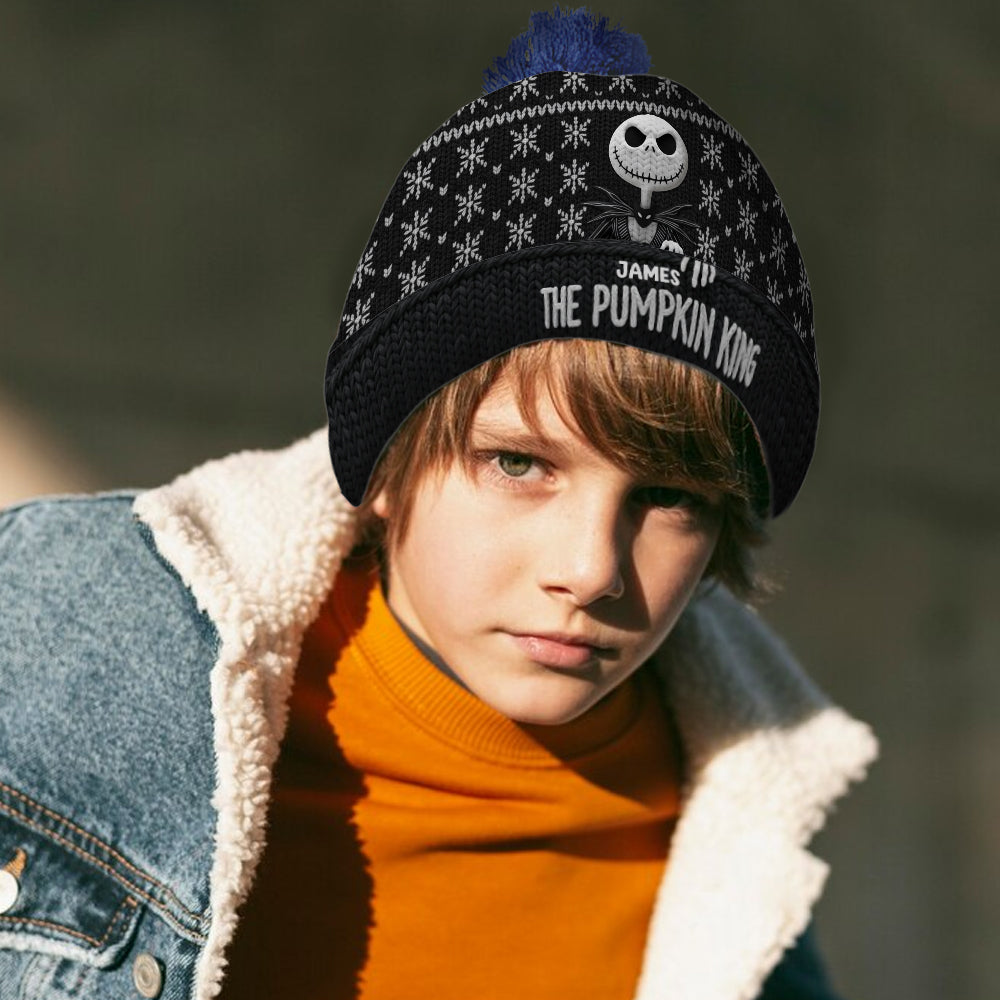 Personalized Beanie Hat Custom Name for Couples Christmas Gift Beanie Hat GradoCreations