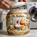 Personalized Ceramic Cookie Jar with Yellow Bear Design for Home Cookie Jar GradoCreations
