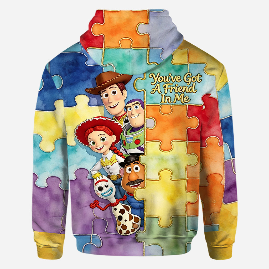 Personalized Autism Awareness All Over Shirt Custom Name Gift All Over Shirt GradoCreations