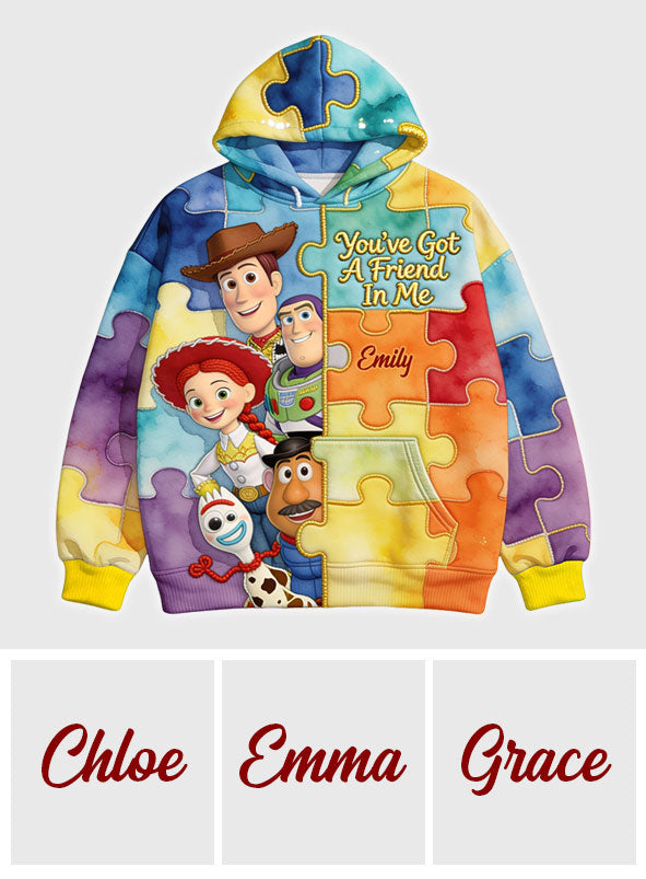 Personalized Autism Awareness All Over Shirt Custom Name Gift All Over Shirt GradoCreations