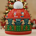 Personalized Cartoon Mouse Beanie Hat for Kids & Adults - Christmas Gift Beanie Hat GradoCreations