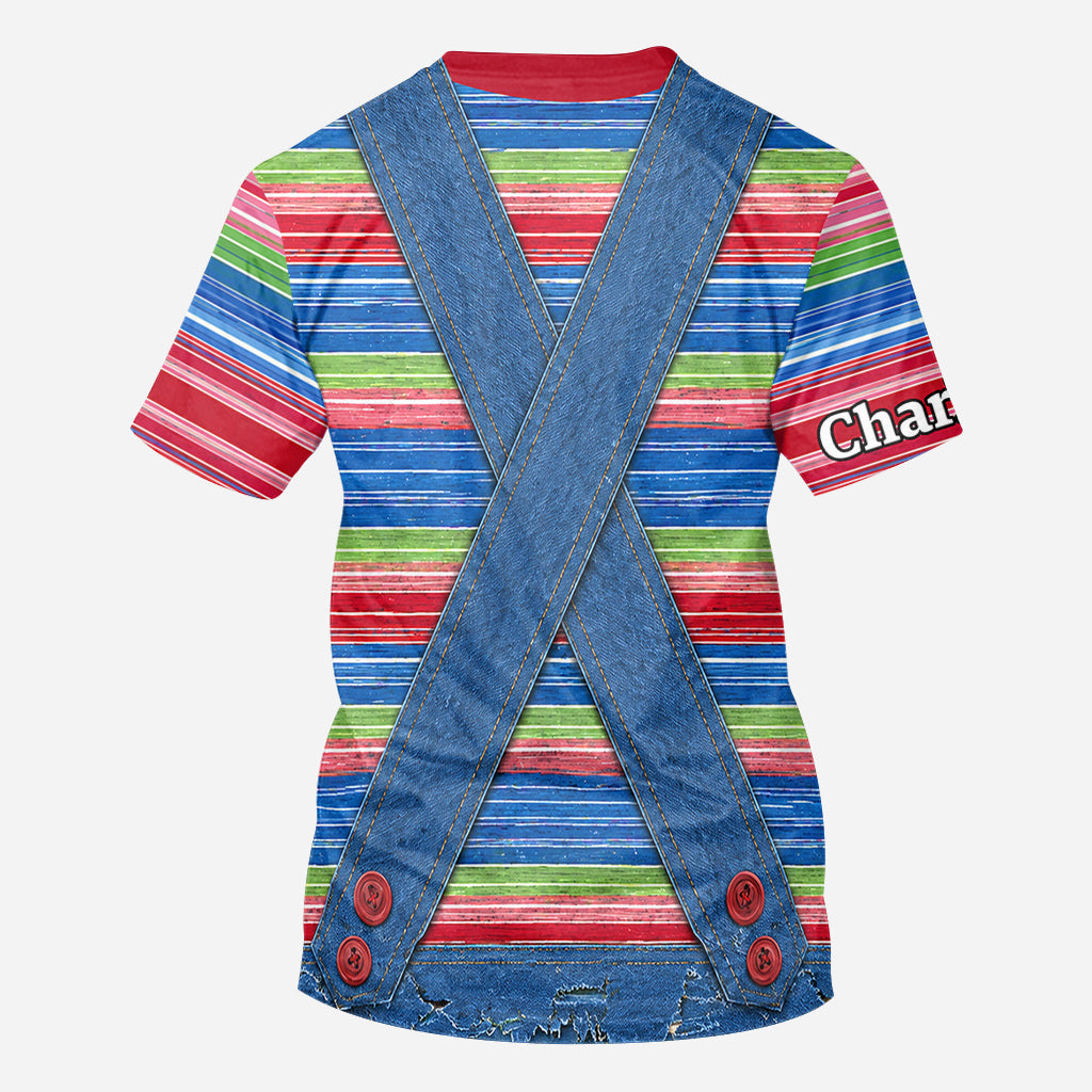 Personalized Horror Character All Over Print Shirt for Halloween Gift AOP Shirt GradoCreations