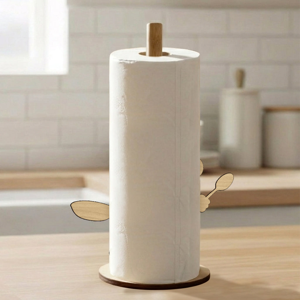 Personalized Mickey Mouse Paper Towel Stand for Kitchen Decor Paper Towel Stand GradoCreations