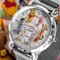 Personalized Women's Yellow Bear Watch Custom Name Gift Women Hand Watch GradoCreations