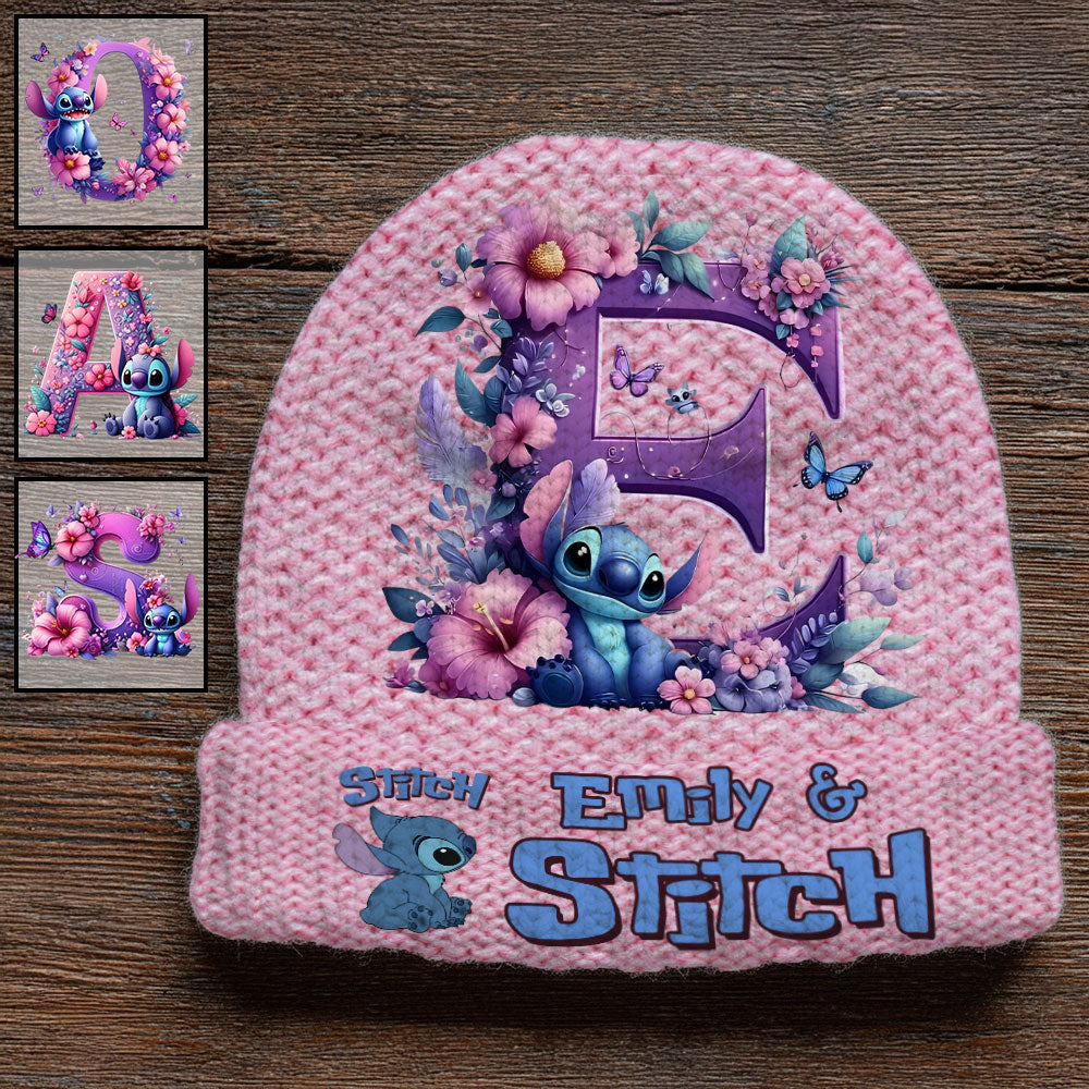 Personalized Stitch Ohana Beanie Hat Custom Name Gift for Kids Beanie Hat GradoCreations