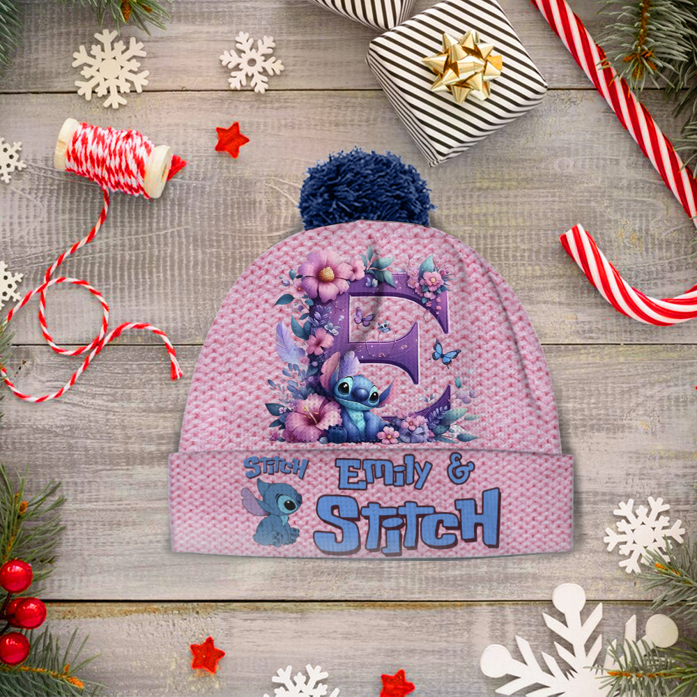 Personalized Stitch Ohana Beanie Hat Custom Name Gift for Kids Beanie Hat GradoCreations