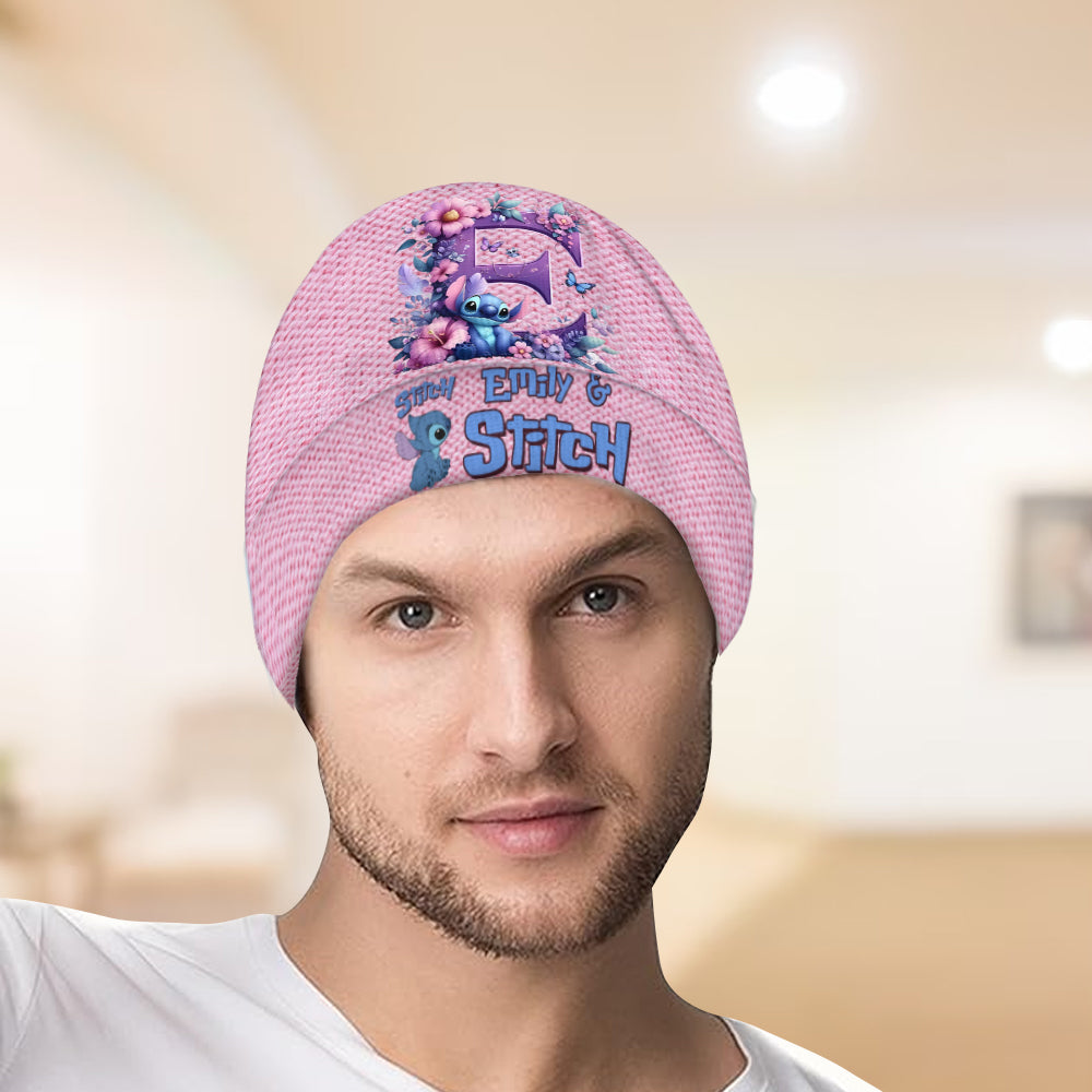 Personalized Stitch Ohana Beanie Hat Custom Name Gift for Kids Beanie Hat GradoCreations