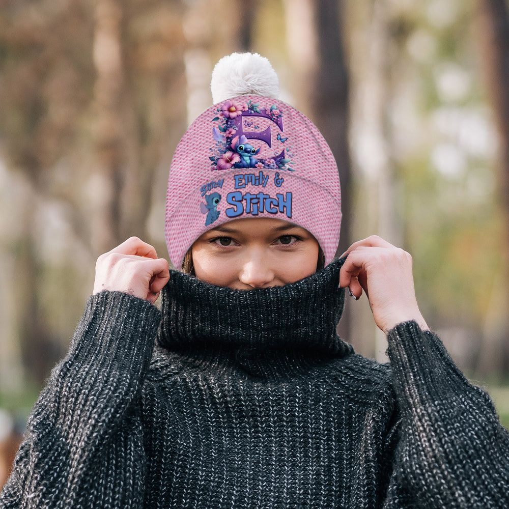 Personalized Stitch Ohana Beanie Hat Custom Name Gift for Kids Beanie Hat GradoCreations