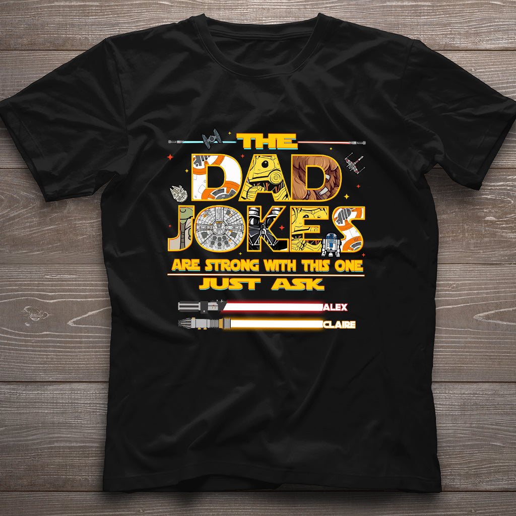 Personalized Dad Jokes T-Shirt and Hoodie Gift for Dad T-shirt & Hoodie GradoCreations