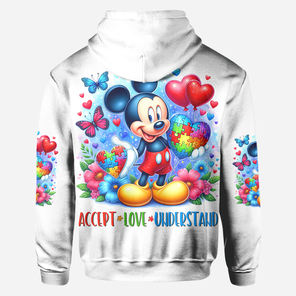 Personalized Autism Awareness All Over Shirt Custom Name Gift All Over Shirt GradoCreations
