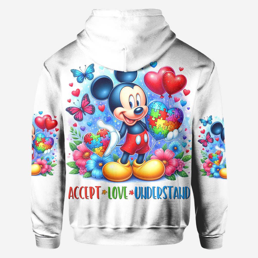 Personalized Autism Awareness All Over Shirt Custom Name Gift All Over Shirt GradoCreations