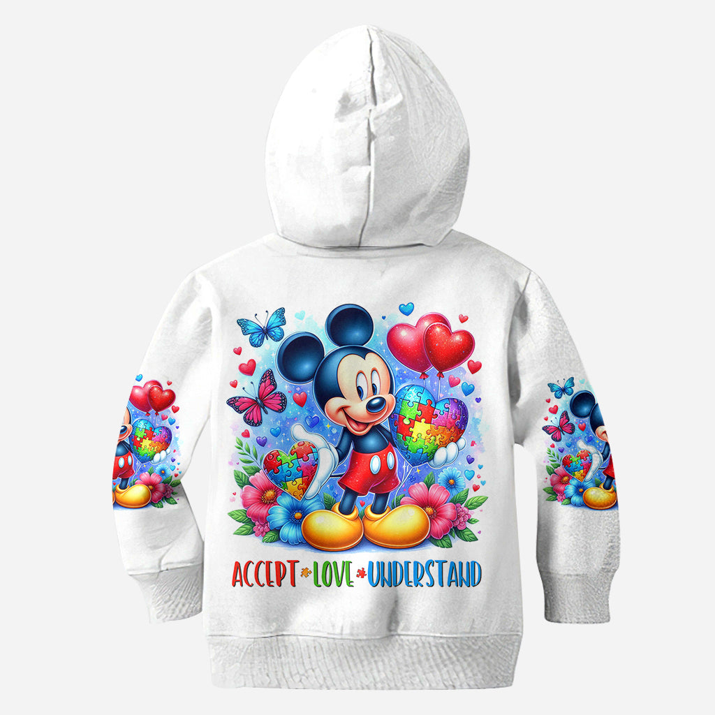 Personalized Autism Awareness All Over Shirt Custom Name Gift All Over Shirt GradoCreations