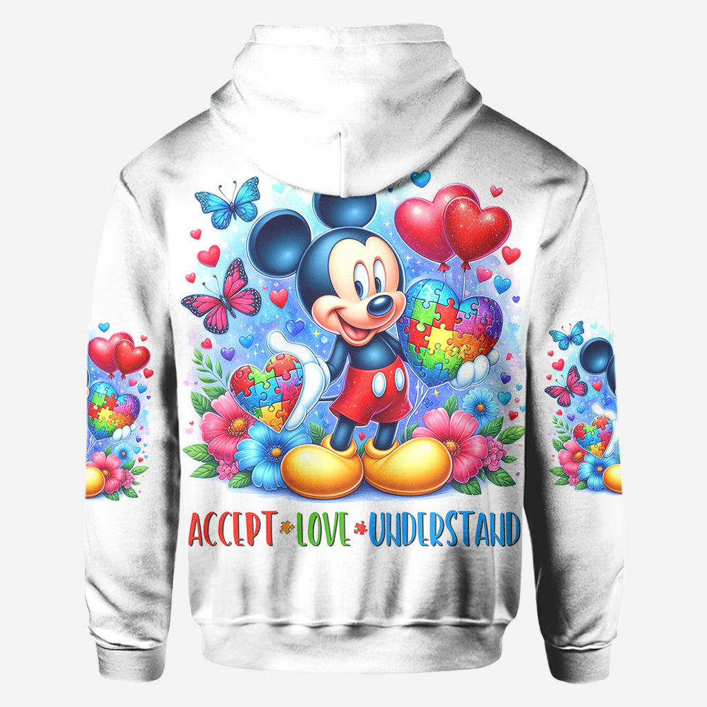 Personalized Autism Awareness All Over Shirt Custom Name Gift All Over Shirt GradoCreations
