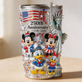 Personalized 250th Anniversary Cartoon Mouse Tumbler Gift Tumbler GradoCreations