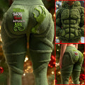 Personalized Merry Grinchmas Hoodie & Leggings Set for Christmas Hoodie & Leggings GradoCreations