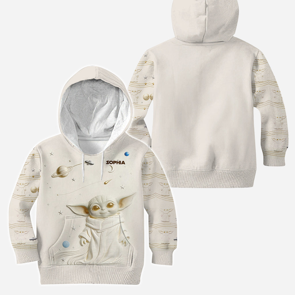 Personalized Baby Yoda Hoodie and Leggings Set Gift for Movie Fans Hoodie Set GradoCreations