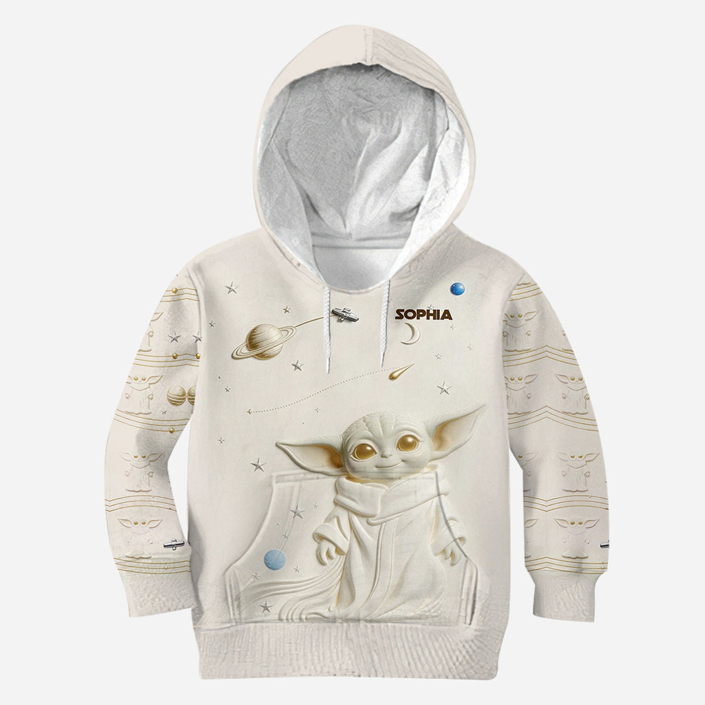 Personalized Baby Yoda Hoodie and Leggings Set Gift for Movie Fans Hoodie Set GradoCreations