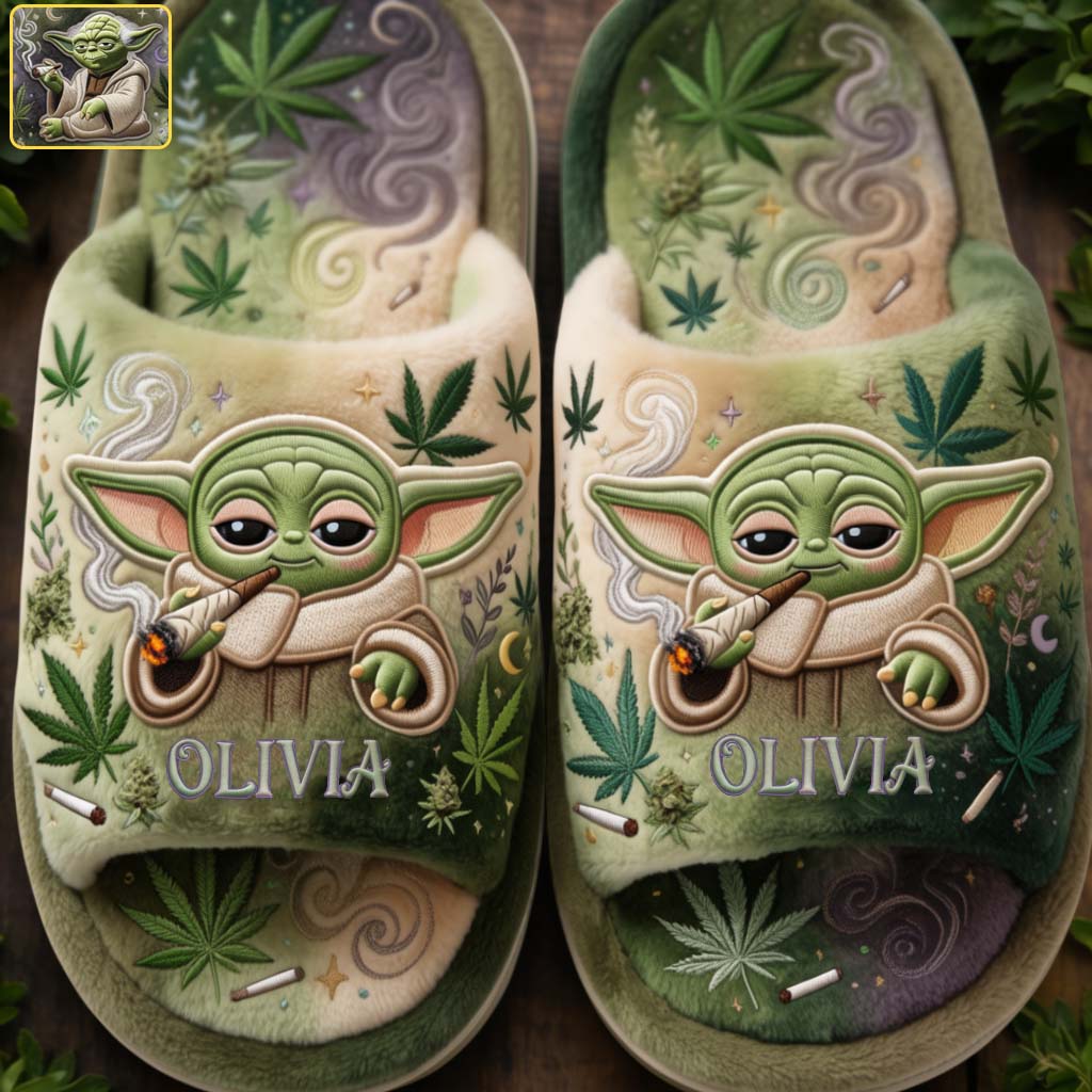 Personalized Open-Toe Slippers with Custom Design for Comfort Open-Toe Slippers GradoCreations