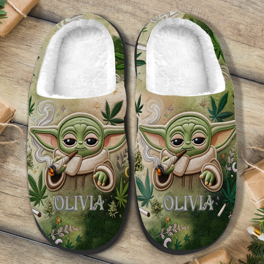 Personalized Open-Toe Slippers with Custom Design for Comfort Open-Toe Slippers GradoCreations
