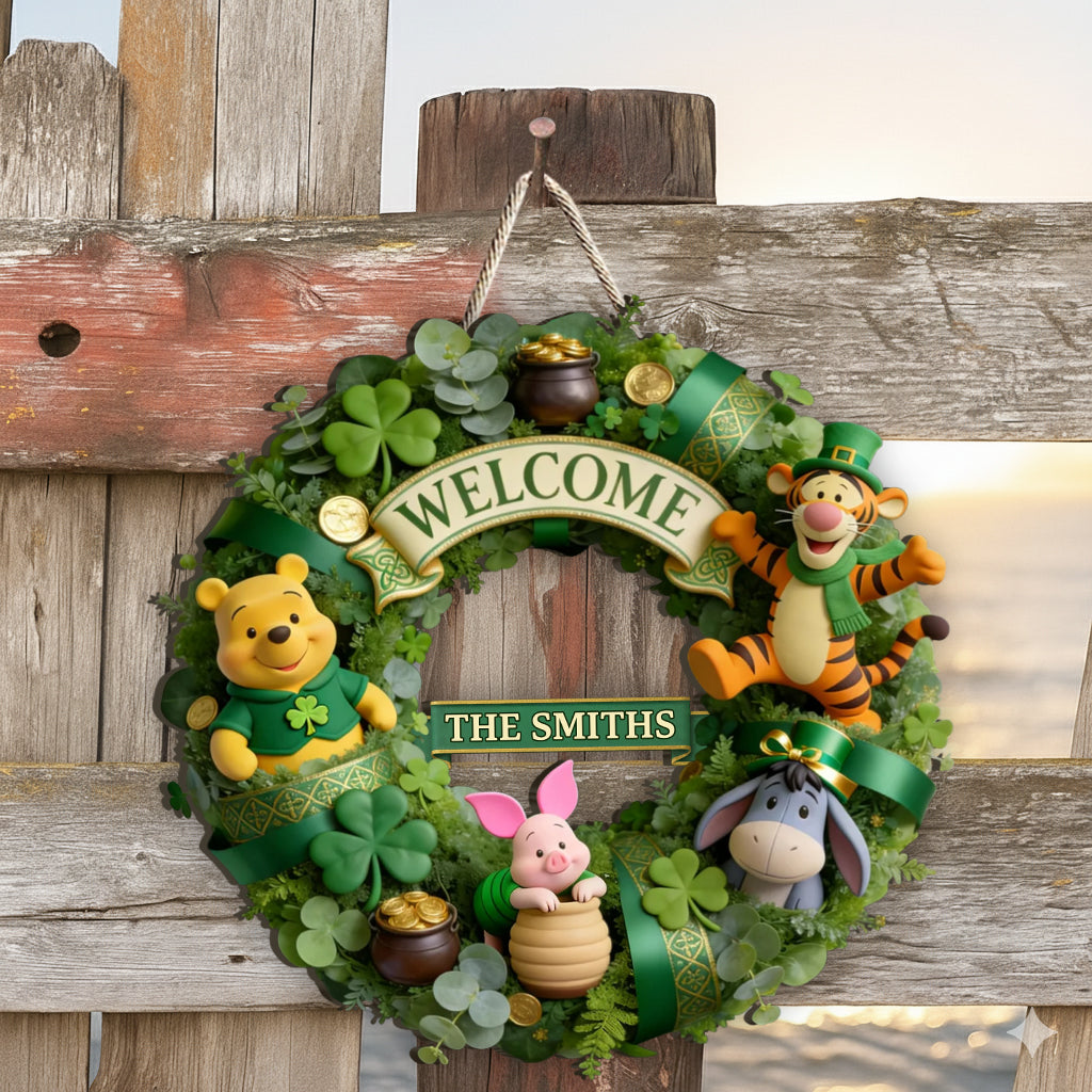 Personalized Yellow Bear Custom Wood Sign for Home Decor Wood Sign GradoCreations