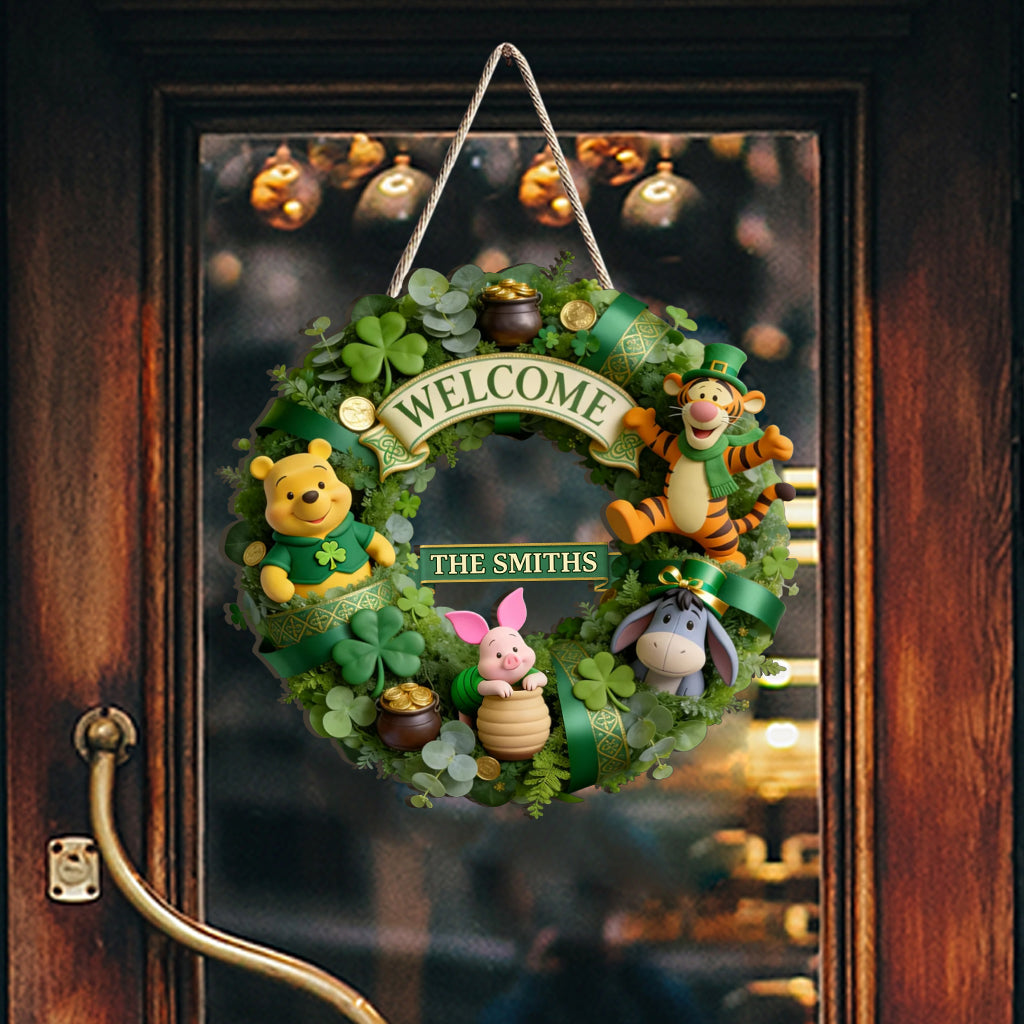 Personalized Yellow Bear Custom Wood Sign for Home Decor Wood Sign GradoCreations