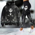 Personalized Nightmare Hoodie and Leggings Set for Halloween Custom Name Gift Hoodie & Leggings GradoCreations