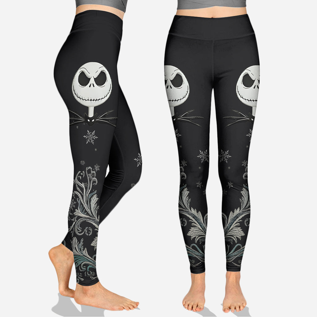 Personalized Nightmare Hoodie and Leggings Set for Halloween Custom Name Gift Hoodie & Leggings GradoCreations