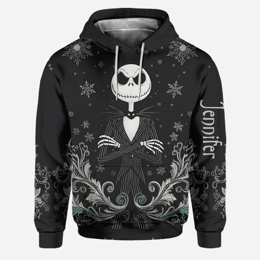 Personalized Nightmare Hoodie and Leggings Set for Halloween Custom Name Gift Hoodie & Leggings GradoCreations