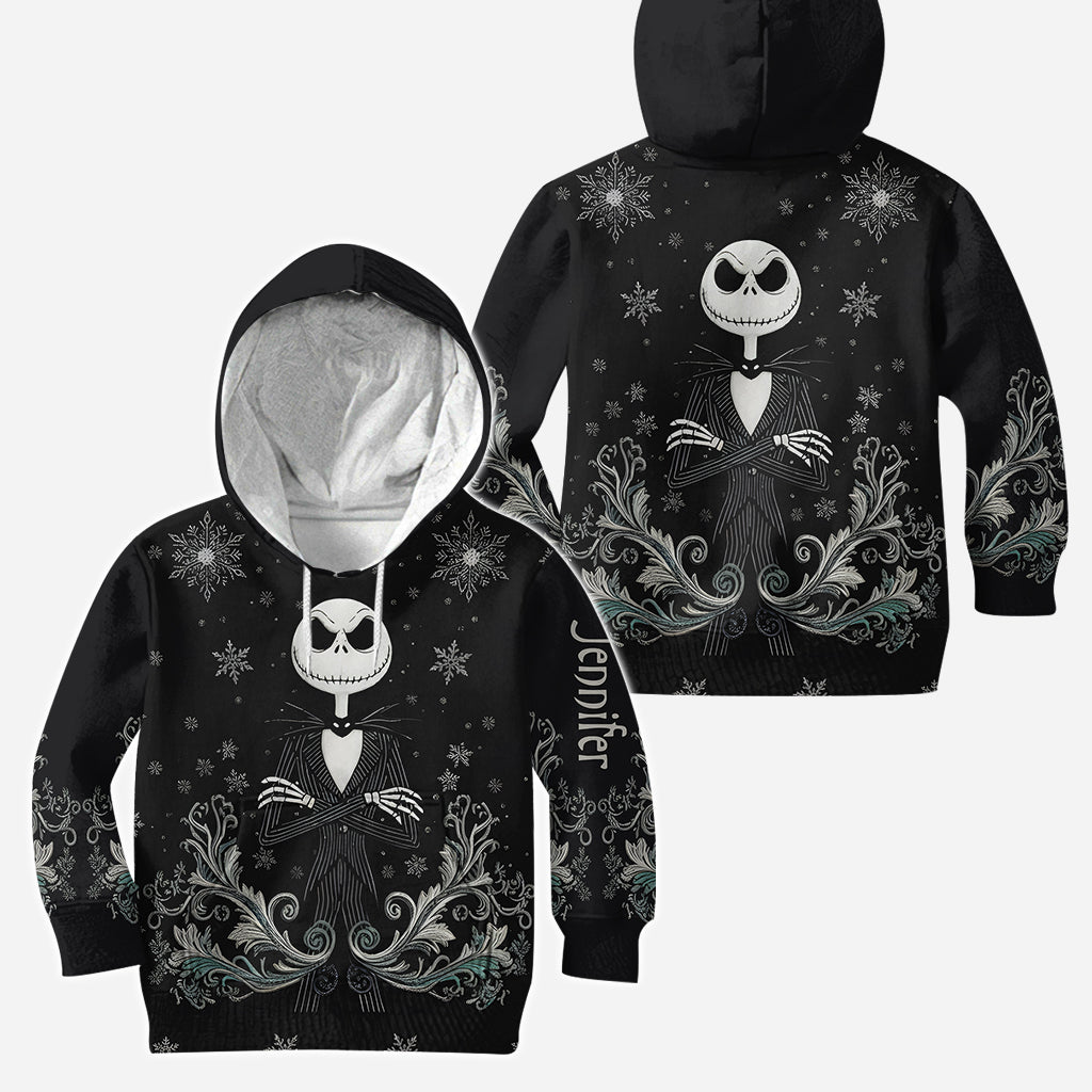 Personalized Nightmare Hoodie and Leggings Set for Halloween Custom Name Gift Hoodie & Leggings GradoCreations
