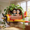 Personalized Hanging Pot with Custom Names for Couples | Unique Gift Hanging Pot GradoCreations