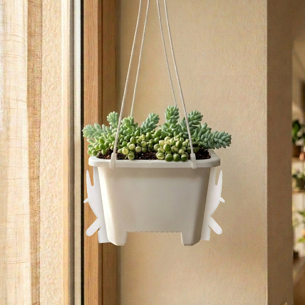 Personalized Hanging Pot with Custom Names for Couples | Unique Gift Hanging Pot GradoCreations