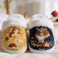 Personalized Fairy Tale Slippers Custom Name Gift for Couple Slippers GradoCreations