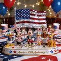 Personalized USA 250th Anniversary Acrylic Plaque Custom Name Gift Custom Shaped Acrylic Plaque GradoCreations